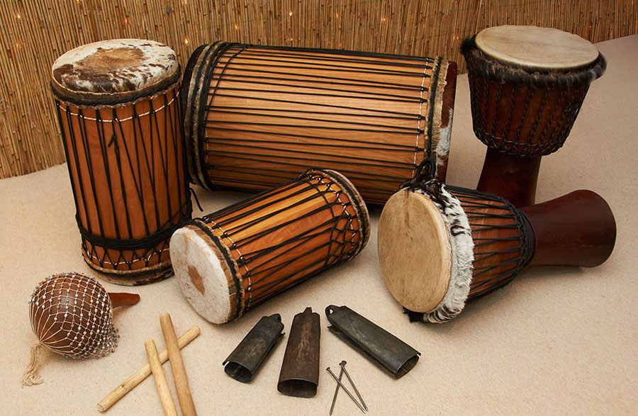 Djembé und Basstrommeln Trommelschule Djembe Drumming Braunschweig