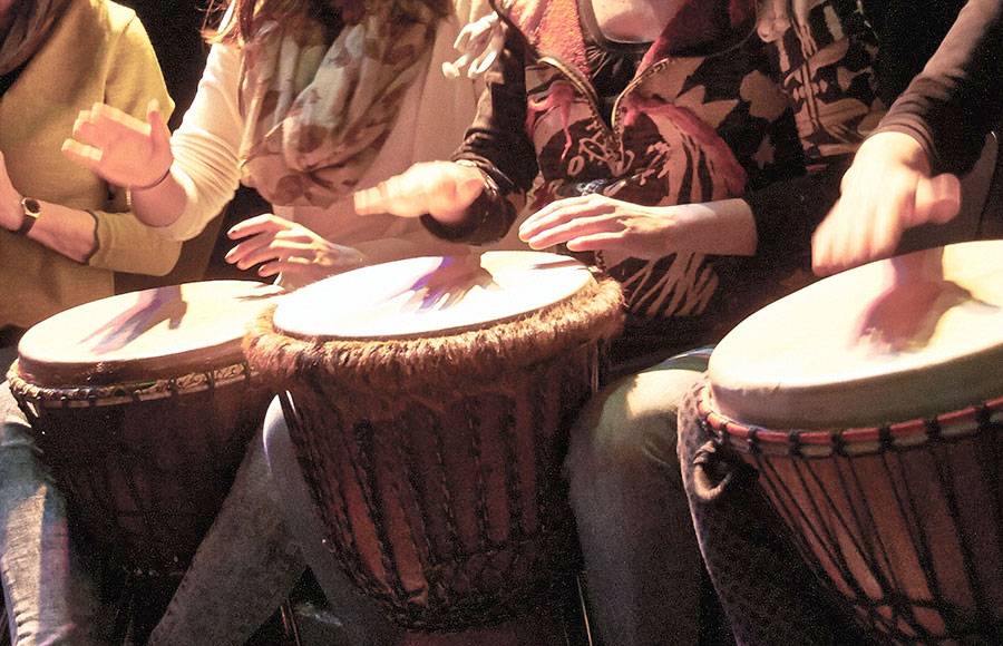 Djembe Drumming Musikseminare, Teambuildngs in Braunschweig